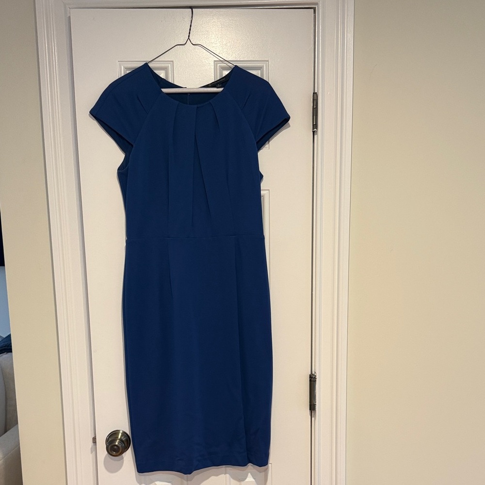 Brooks Brothers  Blue Midi Dress
